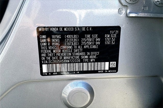 Used 2022 Honda HR-V EX image 16