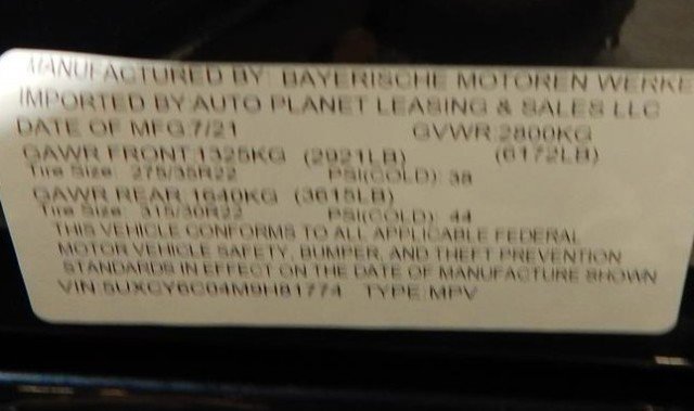 Used 2021 BMW X6 xDrive40i image 17