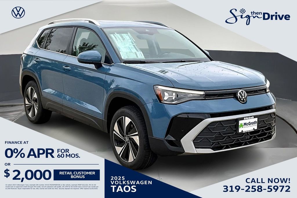 New 2025 Volkswagen Taos SE