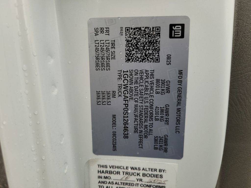 New 2025 Chevrolet Express 2500 w/ Driver Convenience Package image 30