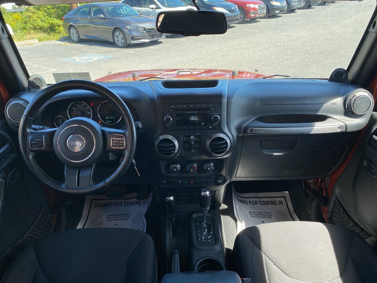 Used 2014 Jeep Wrangler Unlimited Sport w/ Quick Order Package 24S AWD/4WD image 21