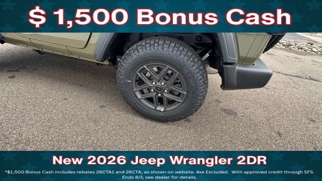 New 2026 Jeep Wrangler Sport AWD/4WD image 24