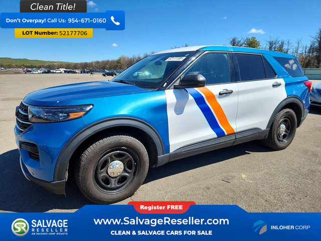 Used 2021 Ford Explorer 4WD Police Interceptor w/ Ultimate Wiring Package image 1