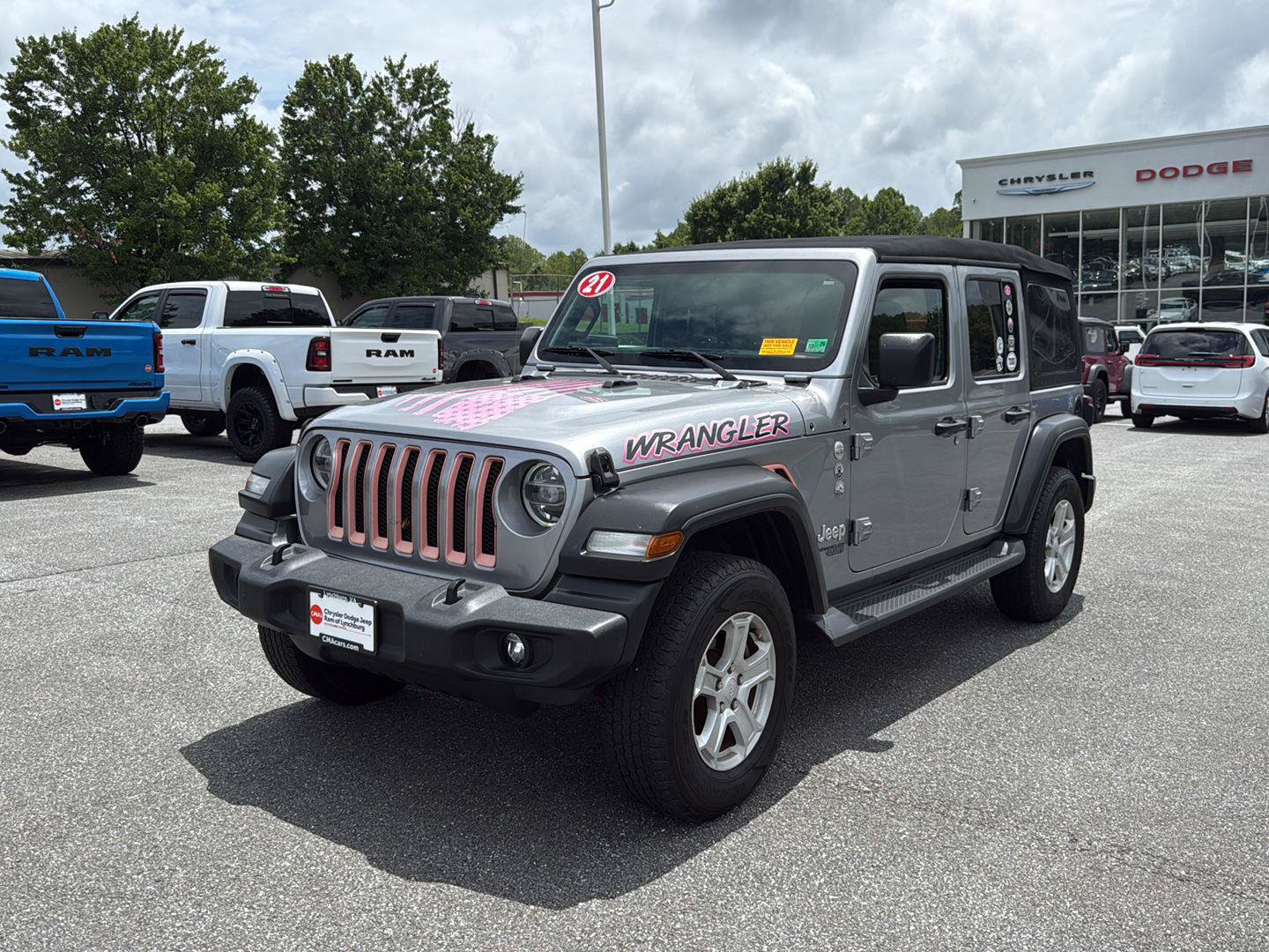 Used 2021 Jeep Wrangler Unlimited Sport