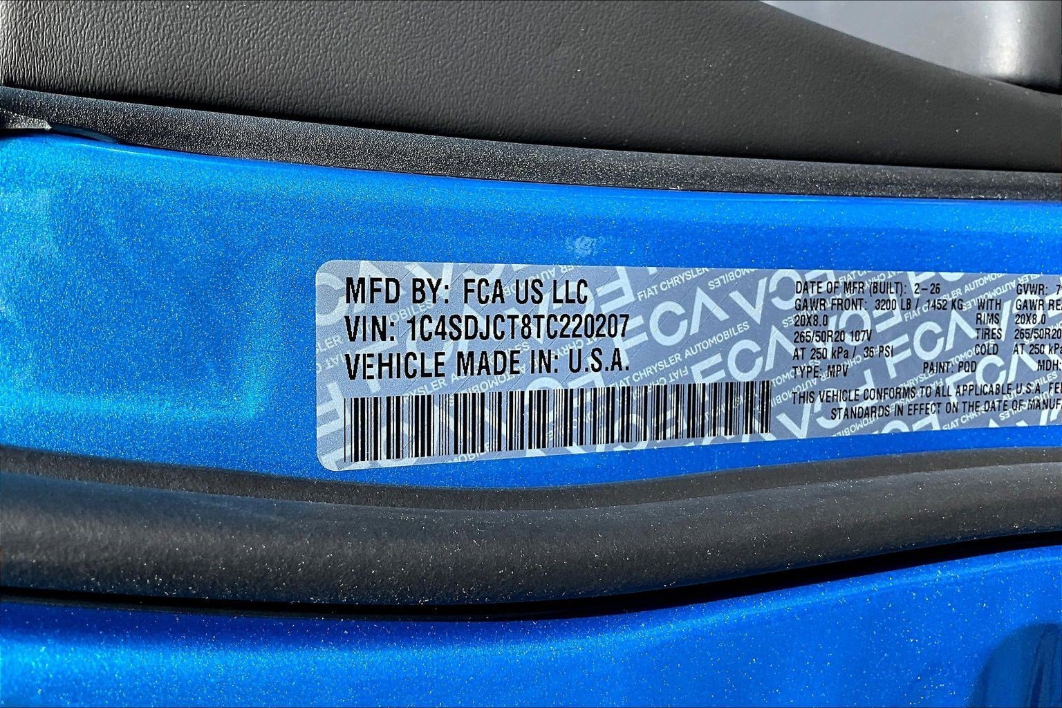 New 2026 Dodge Durango GT AWD/4WD image 21