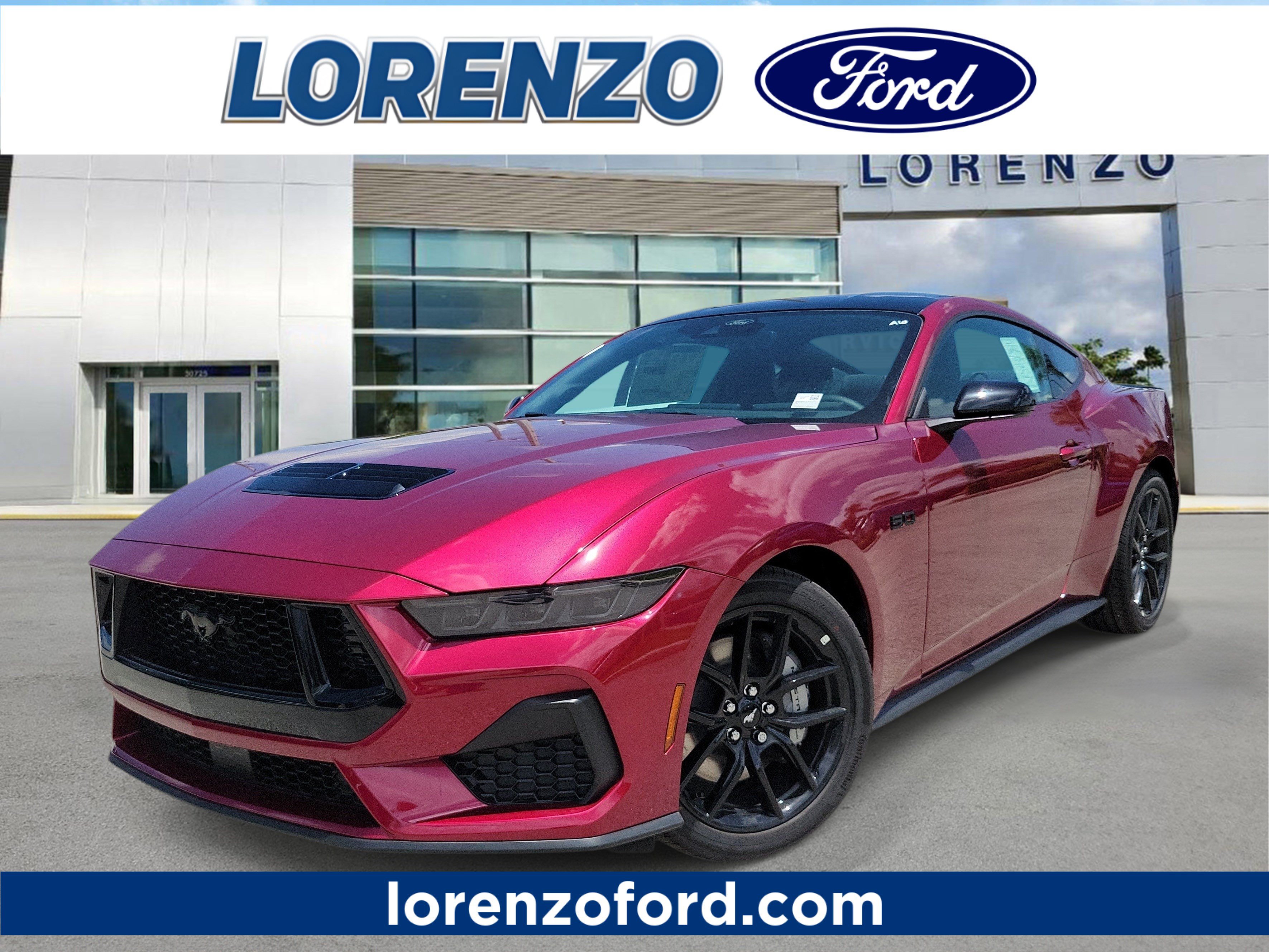 New 2026 Ford Mustang GT Premium w/ Mustang Nite Pony Package RWD image 1