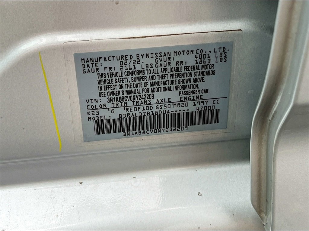 Used 2022 Nissan Sentra SV image 31