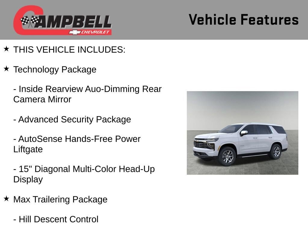 New 2026 Chevrolet Tahoe Premier image 5