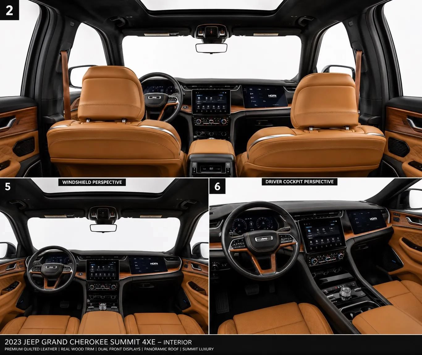 Used 2023 Jeep Grand Cherokee Summit w/ Luxury Tech Group V AWD/4WD image 11
