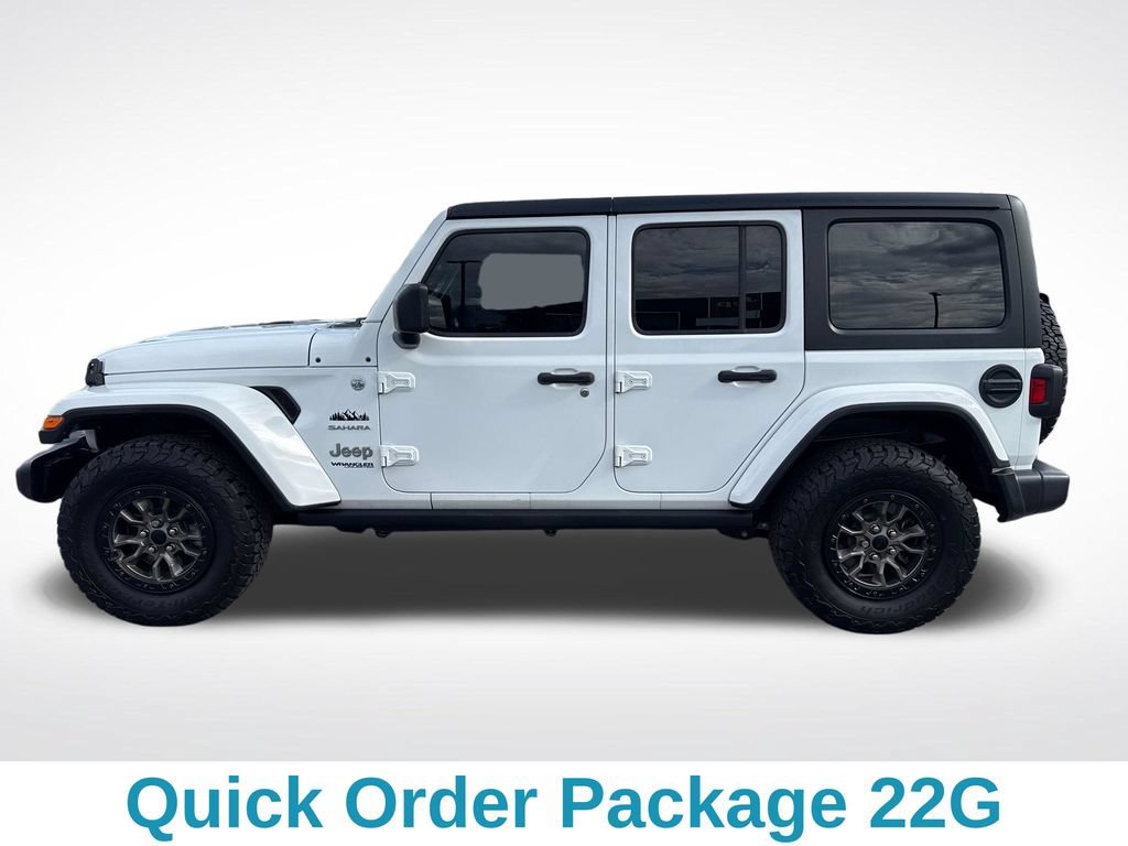 Used 2021 Jeep Wrangler Unlimited Sahara AWD/4WD image 2