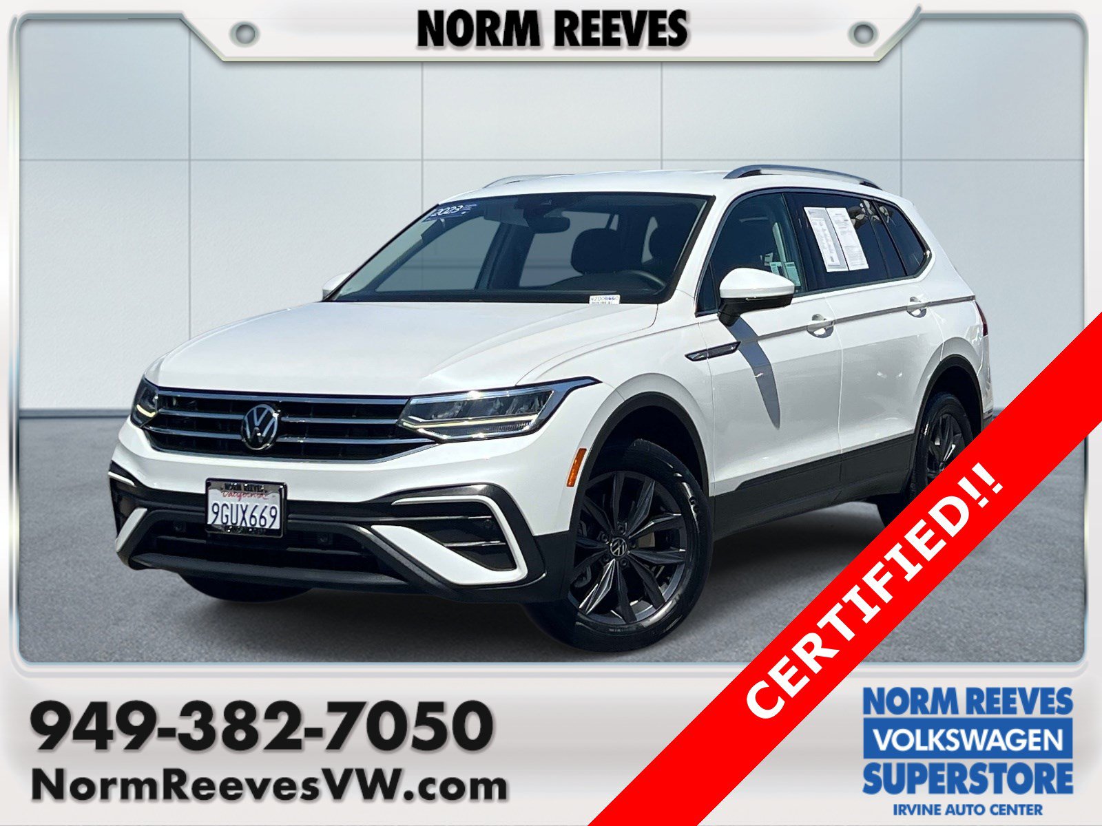 Certified 2023 Volkswagen Tiguan SE FWD video 1