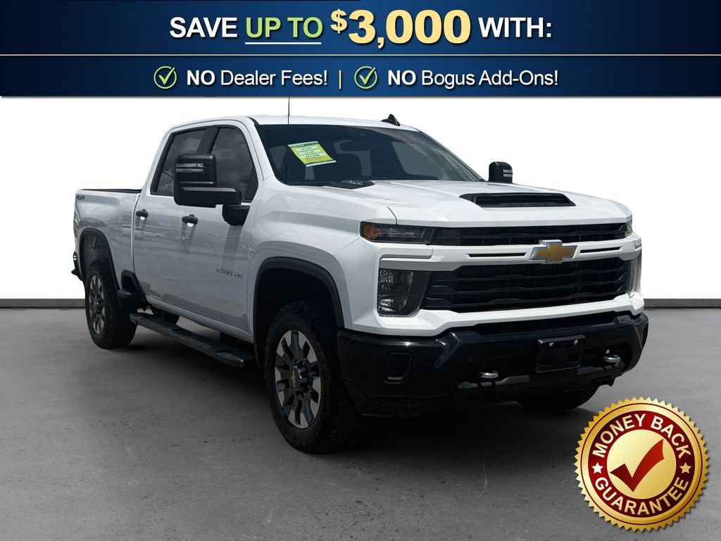 Used 2024 Chevrolet Silverado 2500 Custom w/ Custom Value Package AWD/4WD image 10
