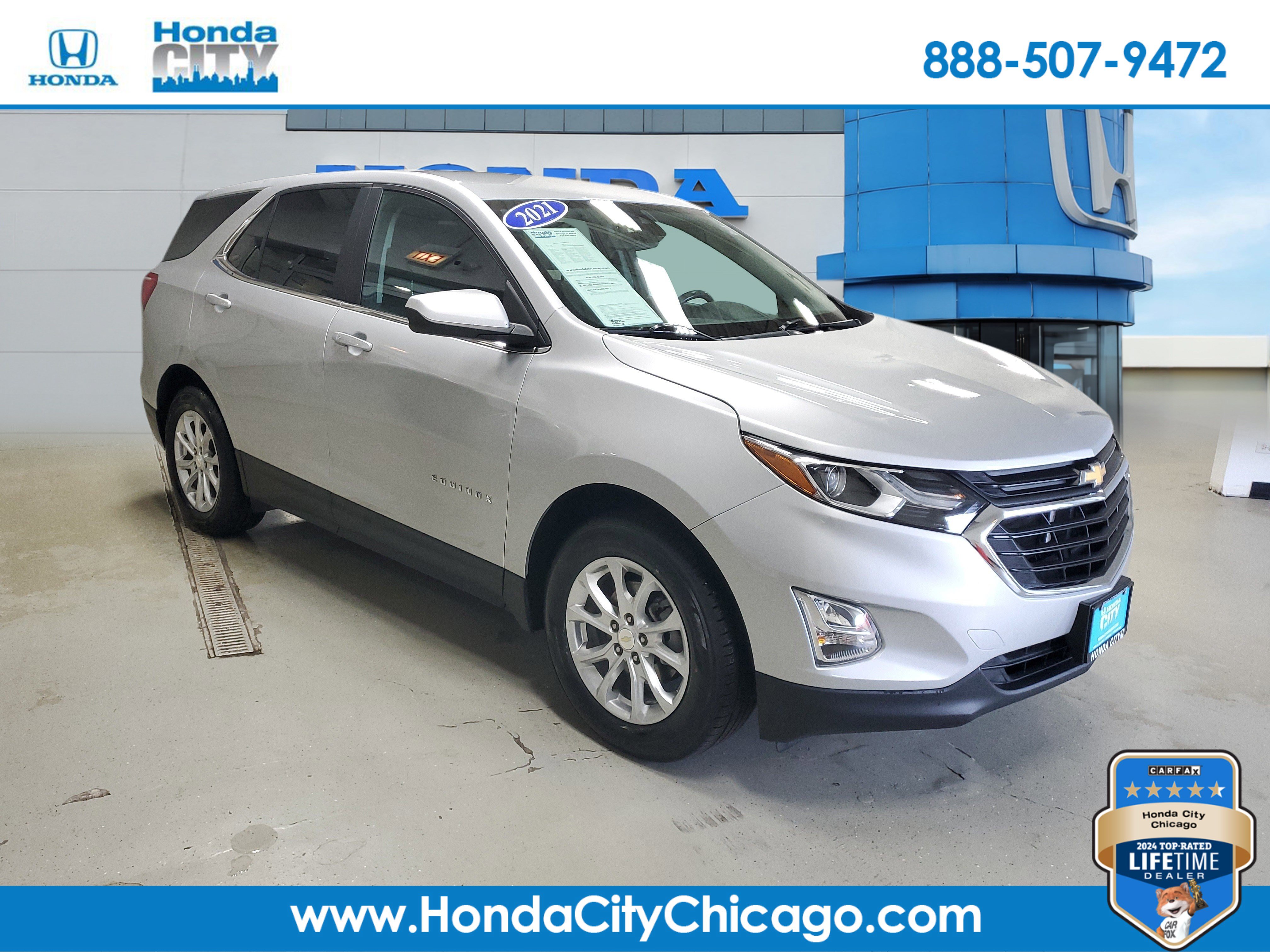 Used 2021 Chevrolet Equinox LT FWD image 1
