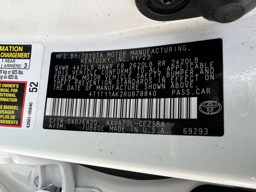 Certified 2024 Toyota Camry SE w/ Convenience Package FWD image 42