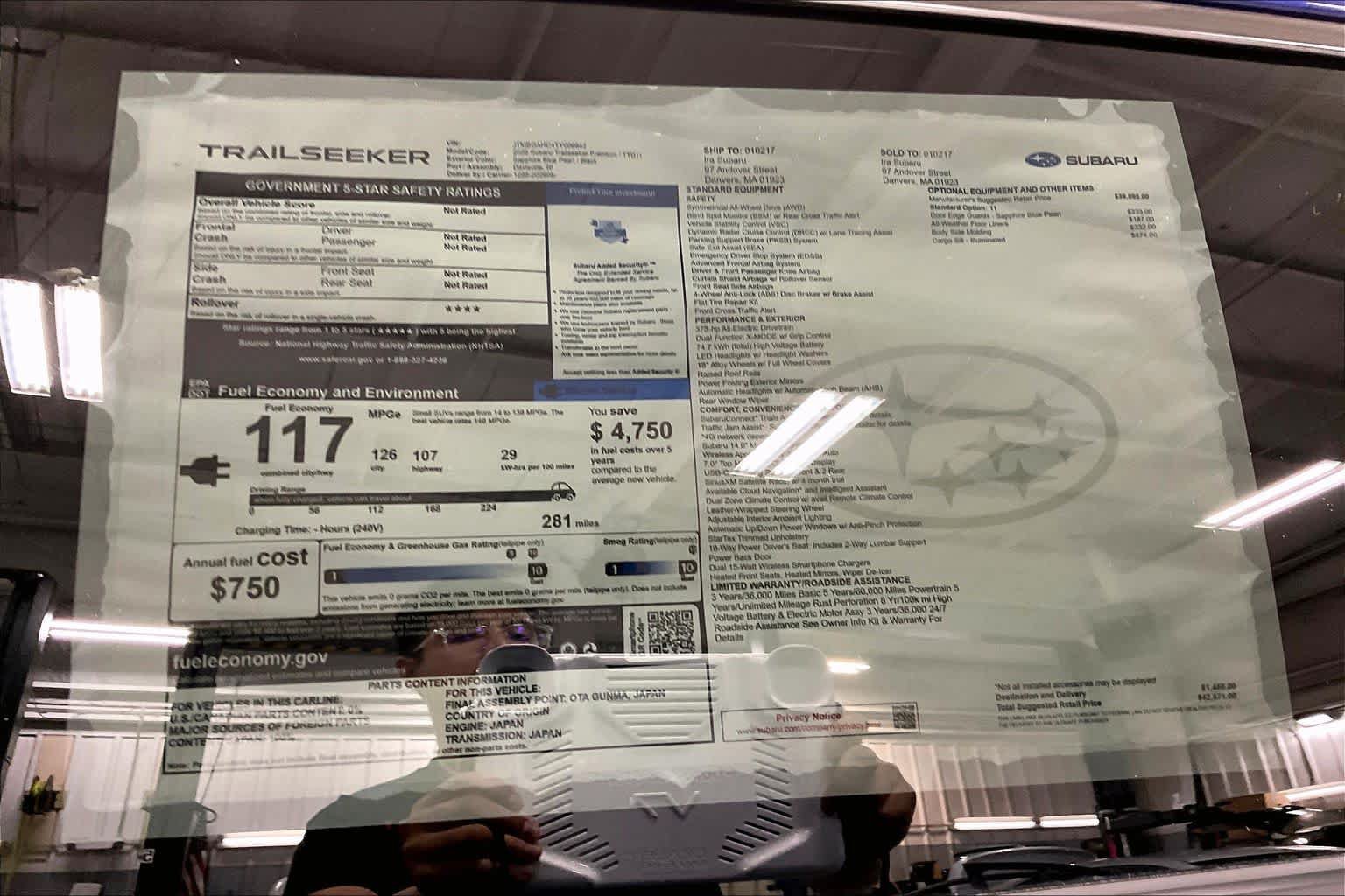 New 2026 Subaru Trailseeker AWD/4WD image 21
