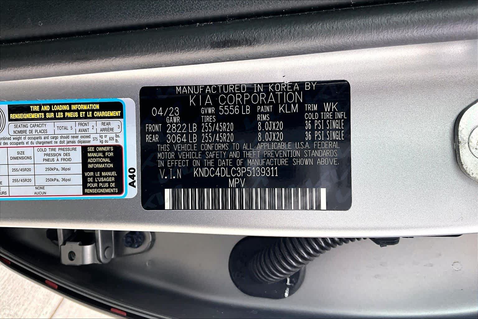Certified 2023 Kia EV6 GT-Line w/ GT-Line White Seat Package AWD/4WD image 31