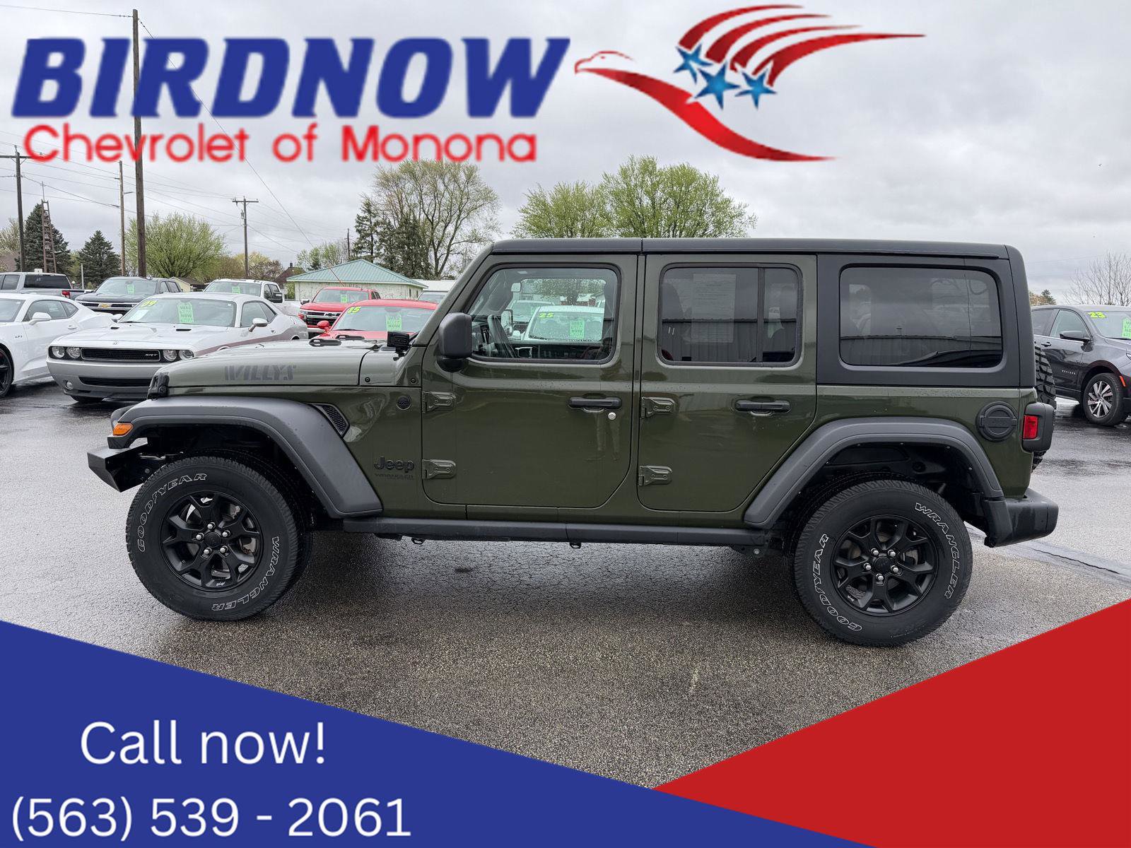 Used 2021 Jeep Wrangler Unlimited Sport AWD/4WD image 1