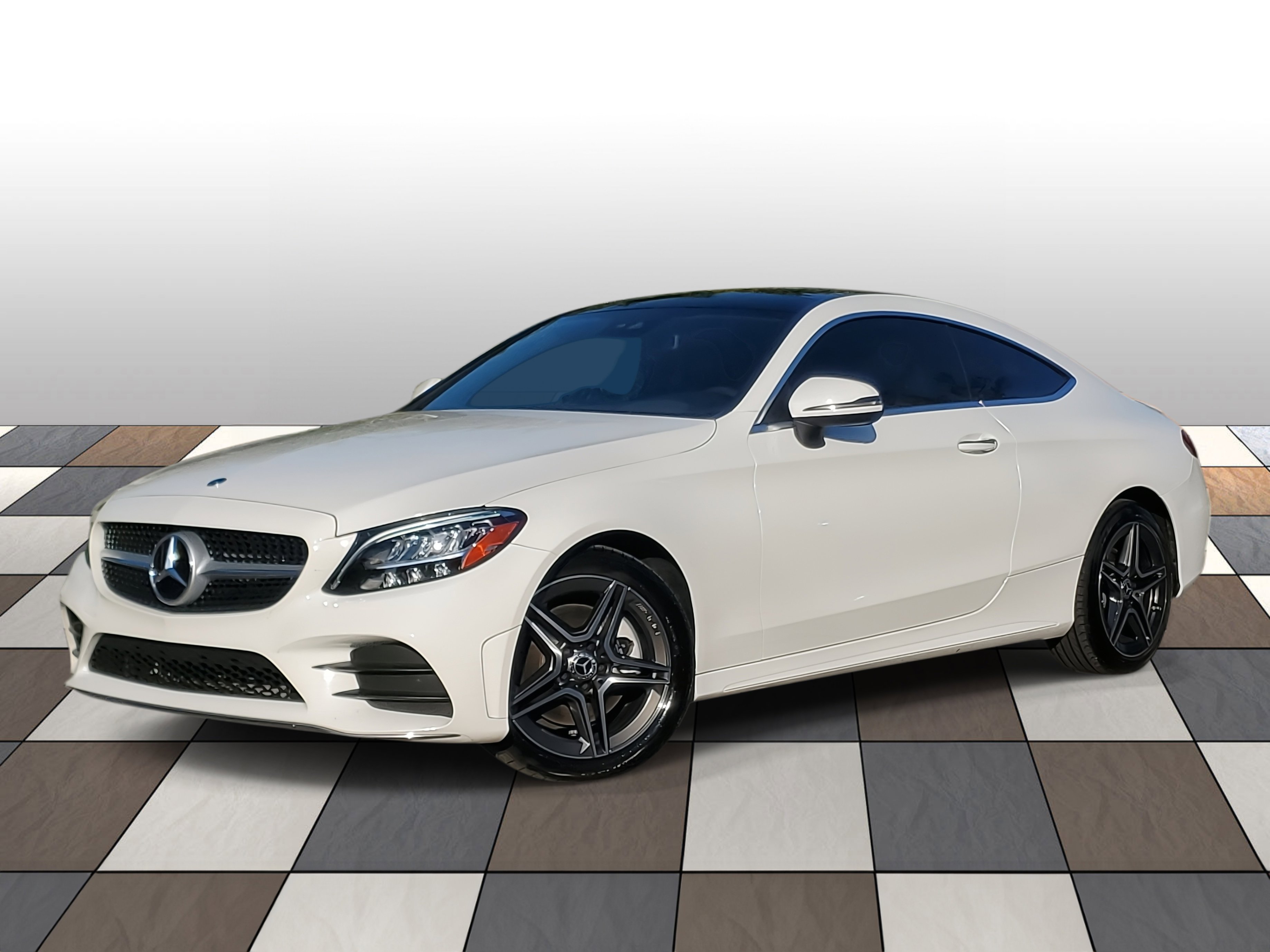 Used 2021 Mercedes-Benz C 300 4MATIC Coupe w/ AMG Line