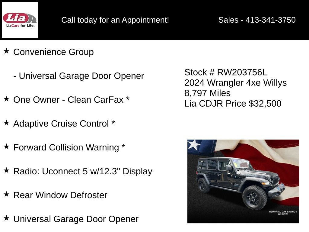 Used 2024 Jeep Wrangler Unlimited AWD/4WD image 21