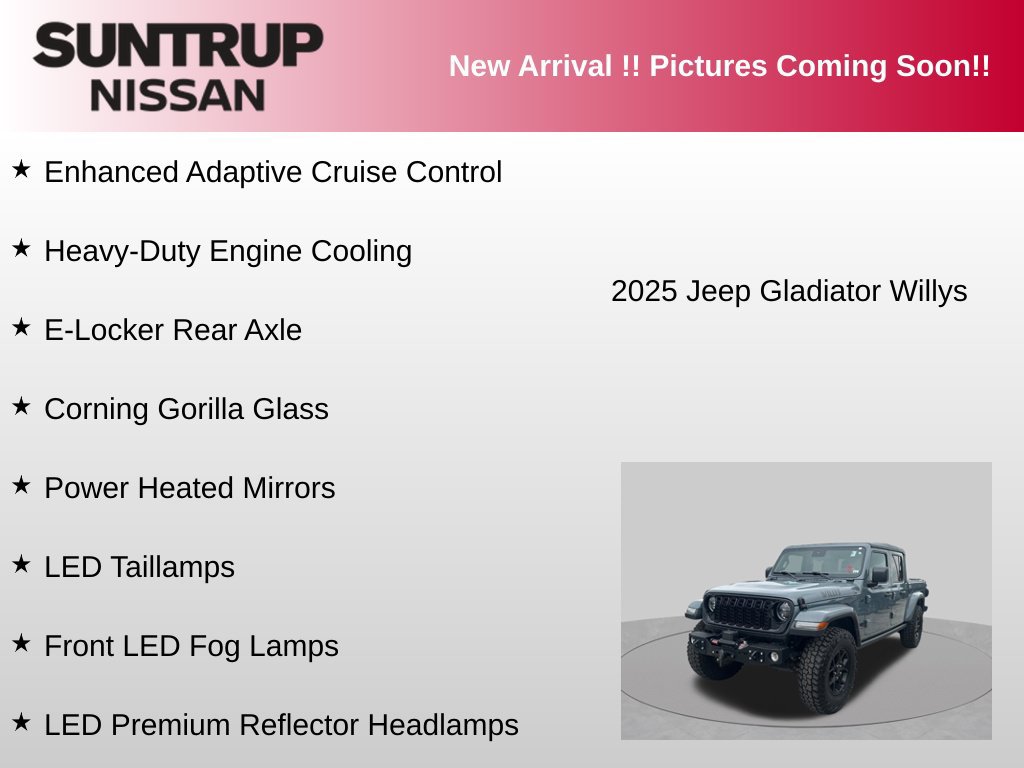 Used 2025 Jeep Gladiator Sport AWD/4WD image 18