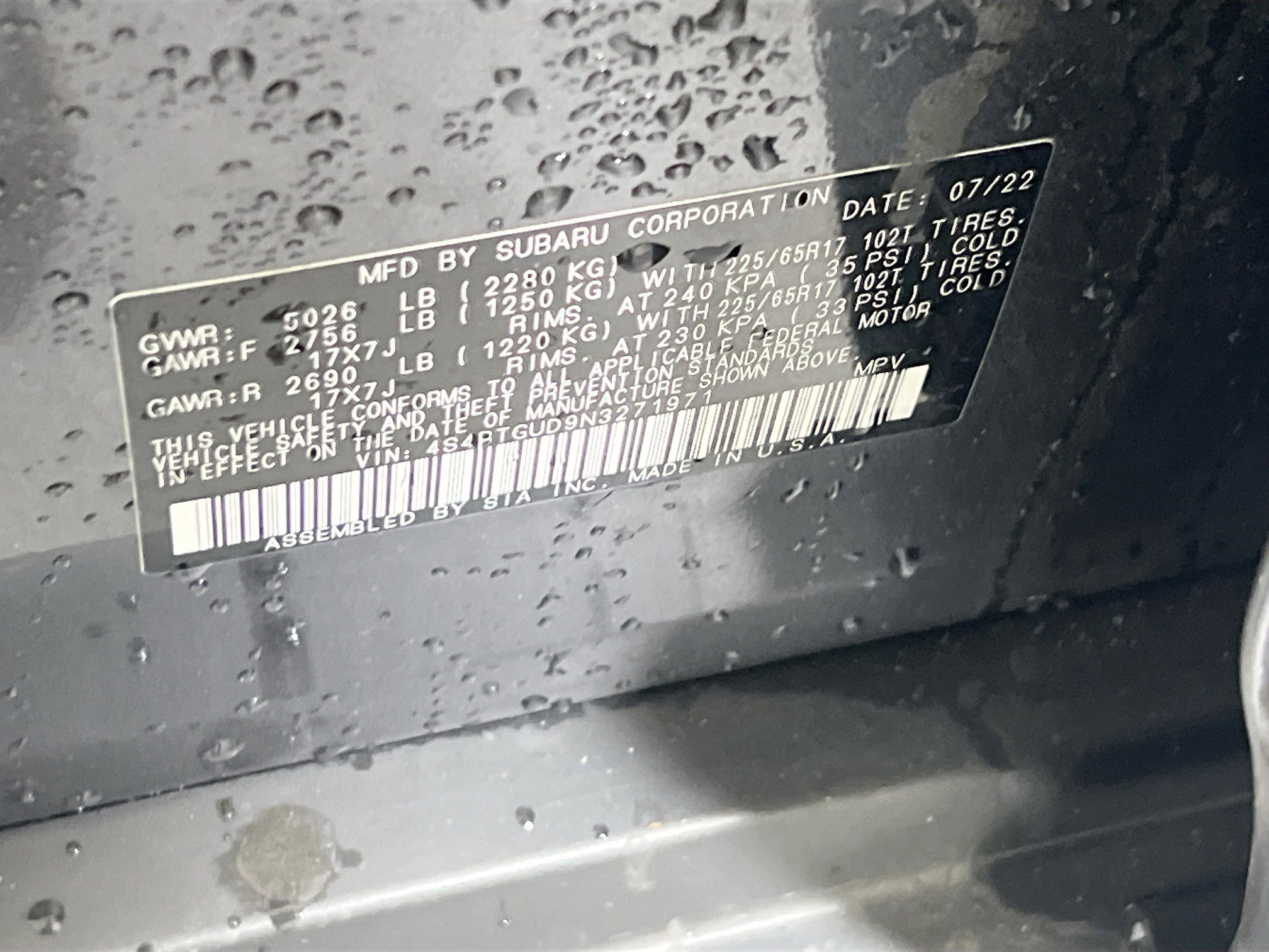 Used 2022 Subaru Outback Wilderness image 32