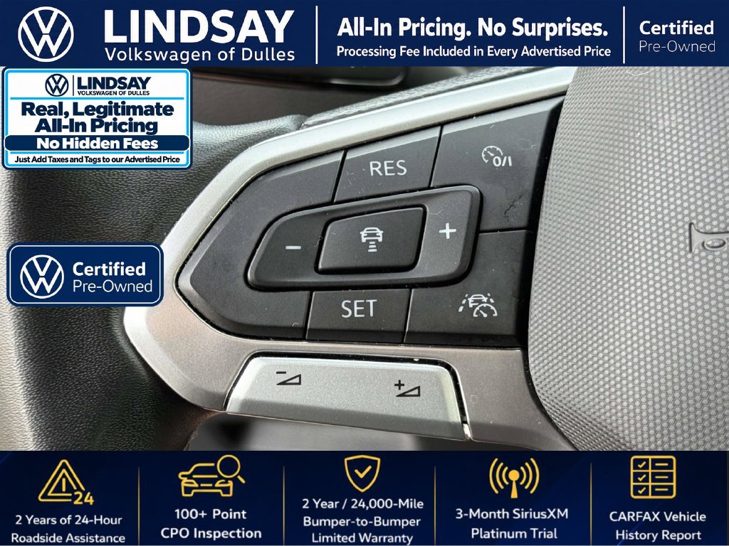 Certified 2023 Volkswagen Tiguan SE w/ Panoramic Sunroof Package AWD/4WD image 24