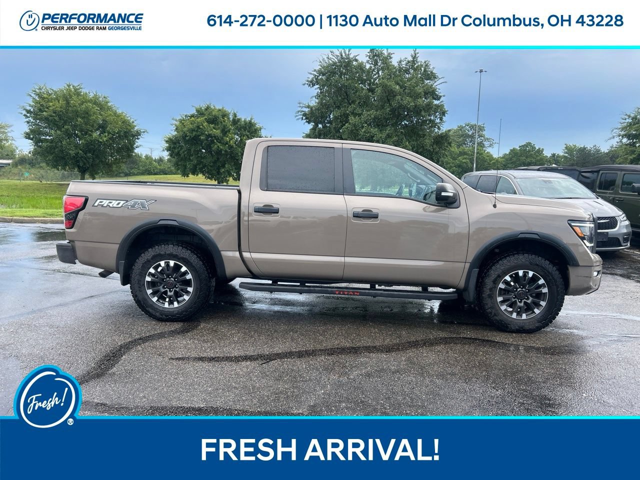 Used 2020 Nissan Titan PRO-4X w/ Pro-4x Utility Package AWD/4WD image 3