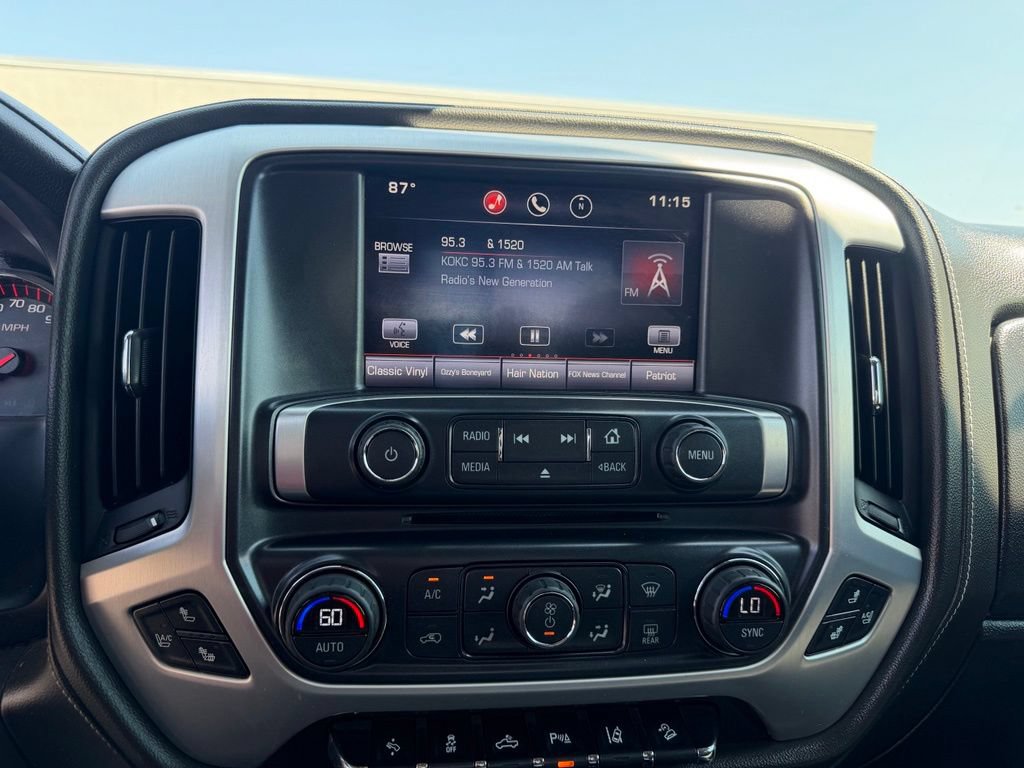 Used 2015 GMC Sierra 1500 SLT w/ SLT Crew Cab Value Package AWD/4WD image 34