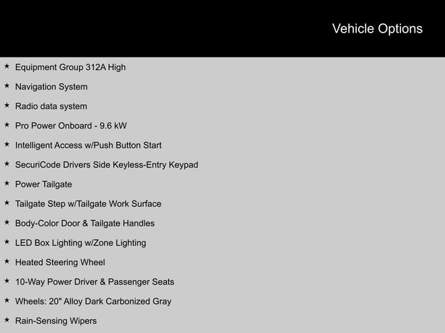 Used 2023 Ford F150 Lightning XLT w/ Equipment Group 312A High image 2