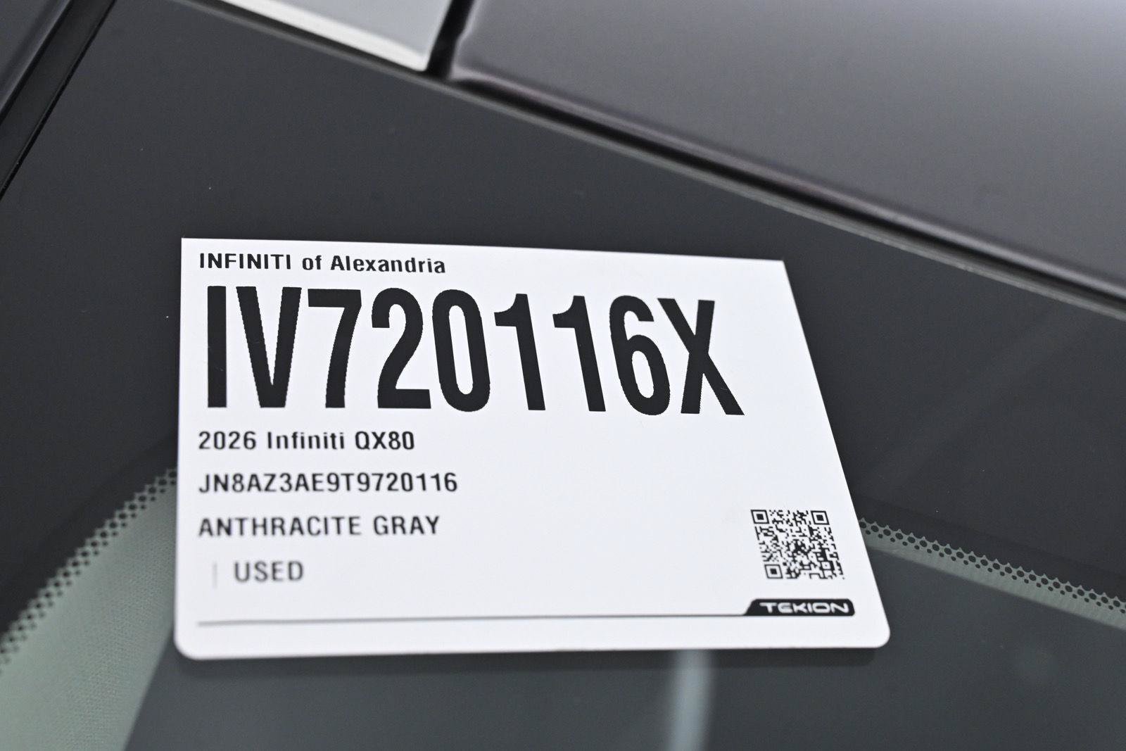 Certified 2026 INFINITI QX80 Pure AWD/4WD image 36