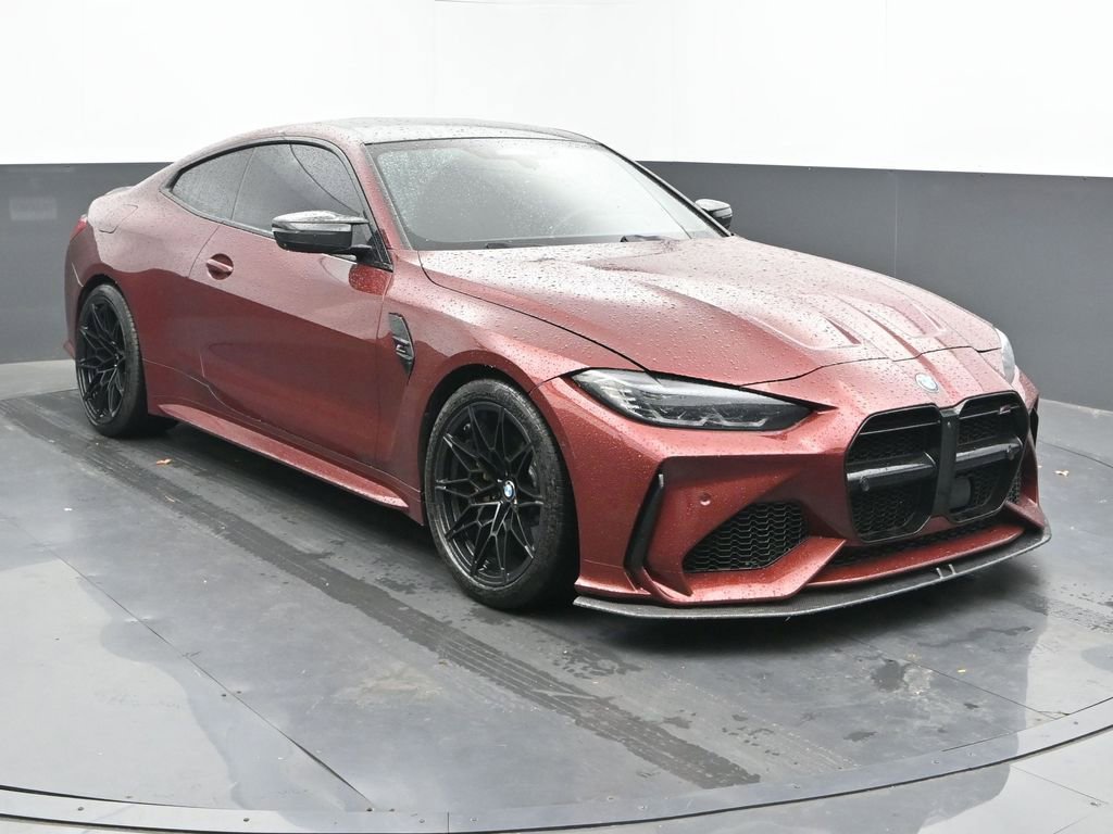 Used 2023 BMW M4 xDrive Competition w/ M Carbon Exterior Package video 2