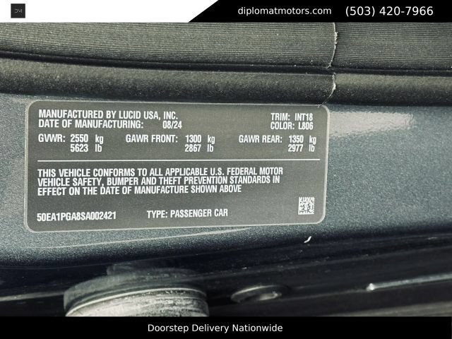 Used 2025 Lucid Air Pure RWD image 49