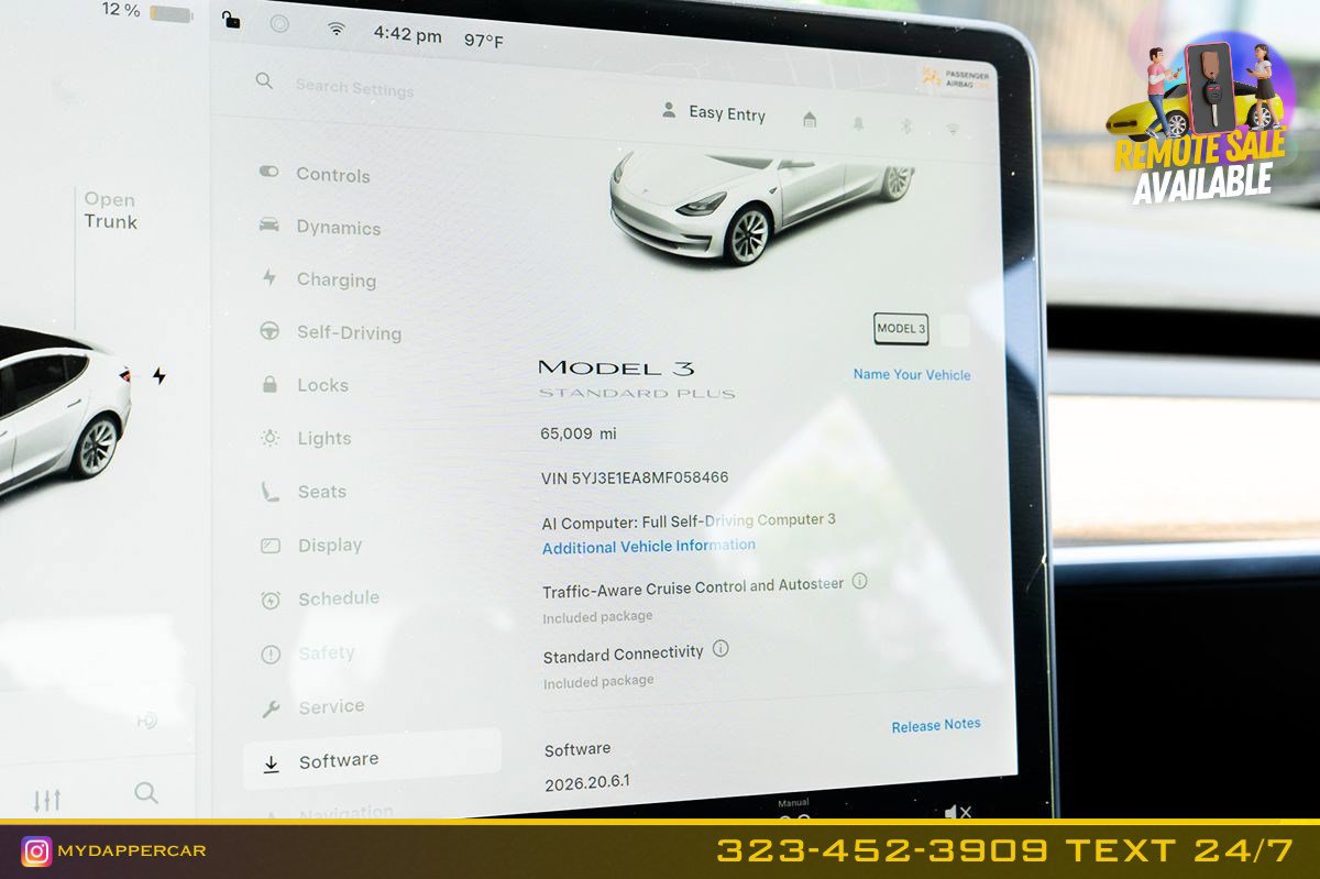 Used 2021 Tesla Model 3 Standard Range Plus RWD image 33