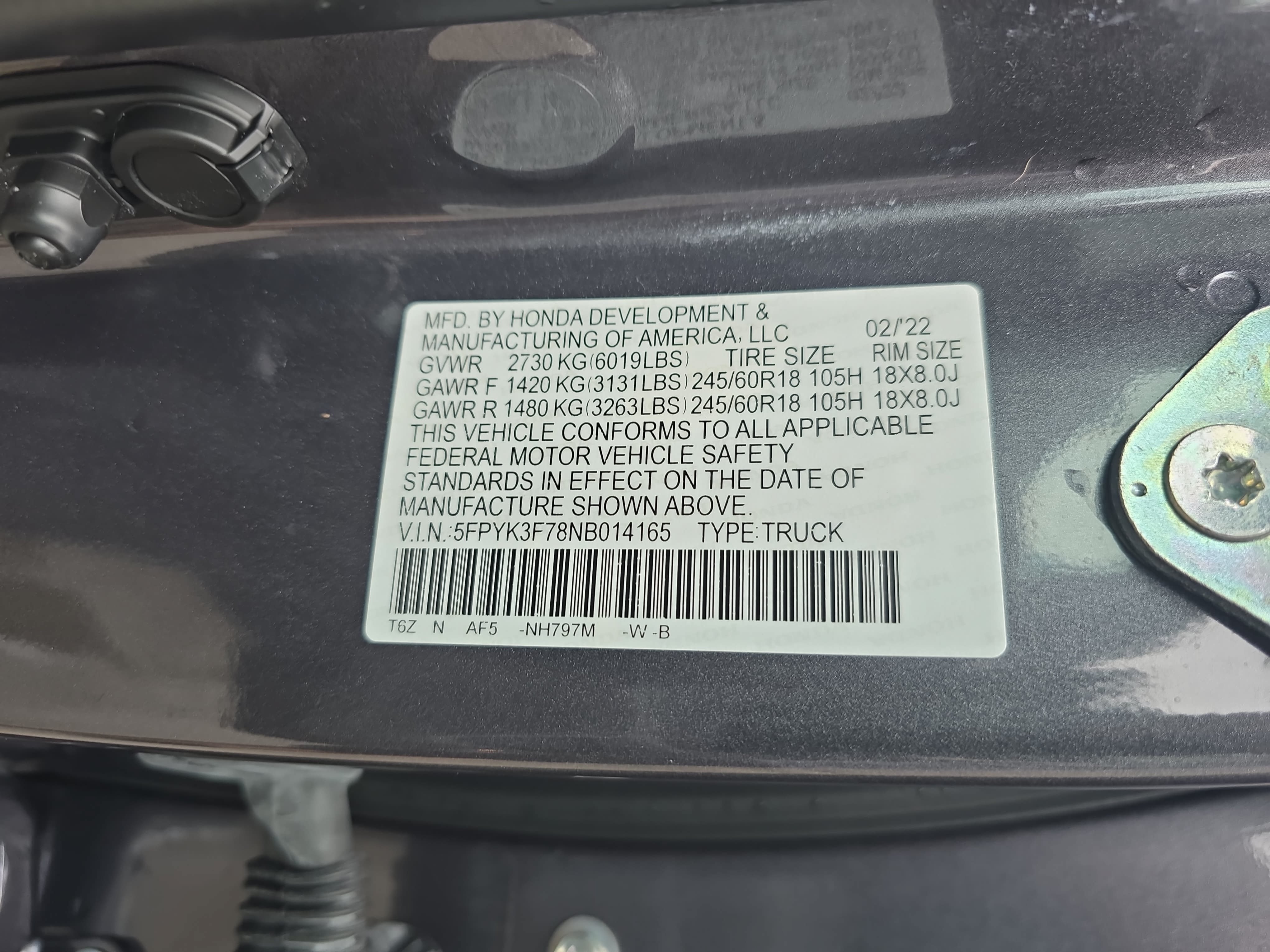 Used 2022 Honda Ridgeline RTL-E image 36
