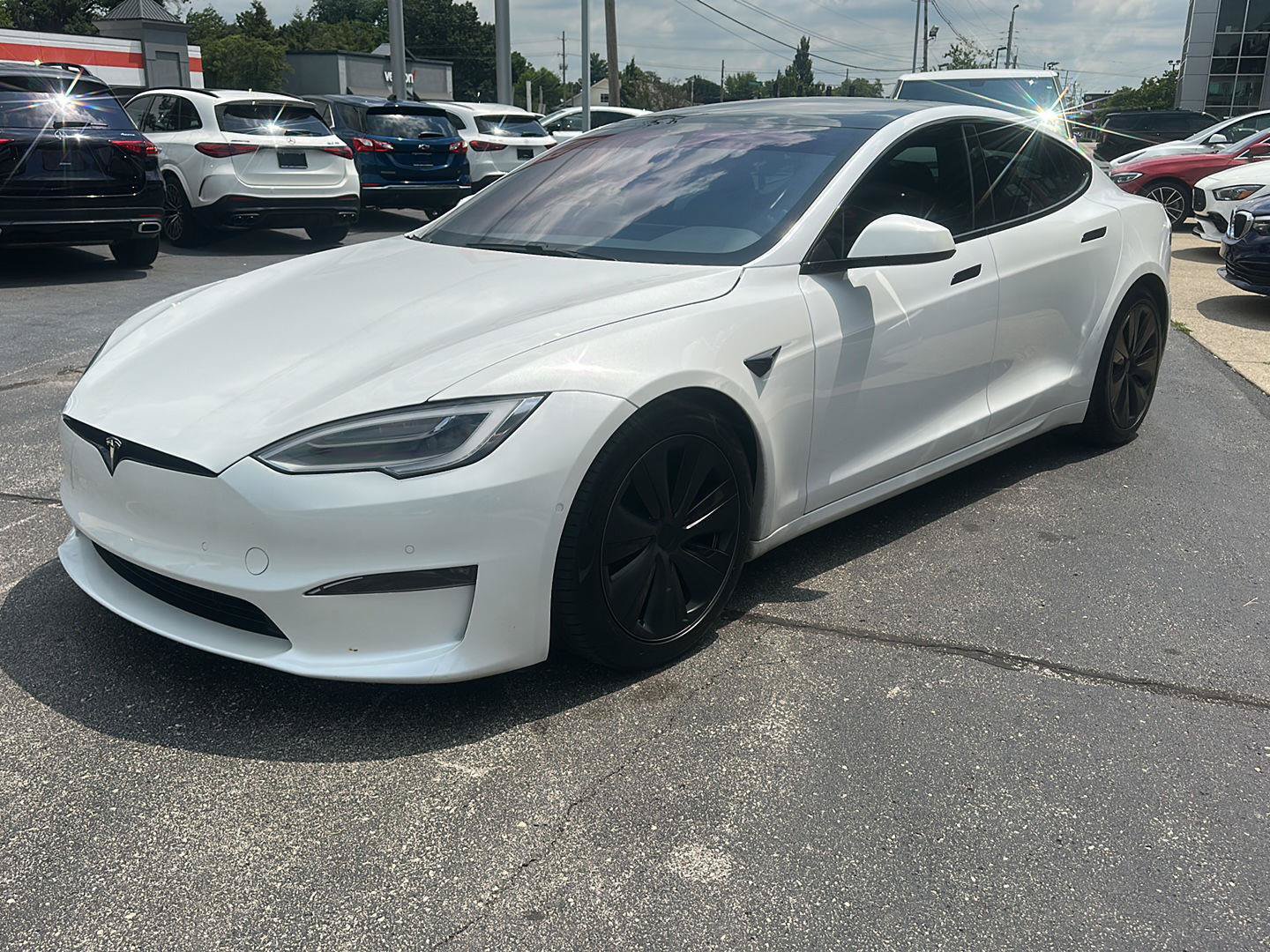 Used 2021 Tesla Model S Plaid AWD/4WD image 7