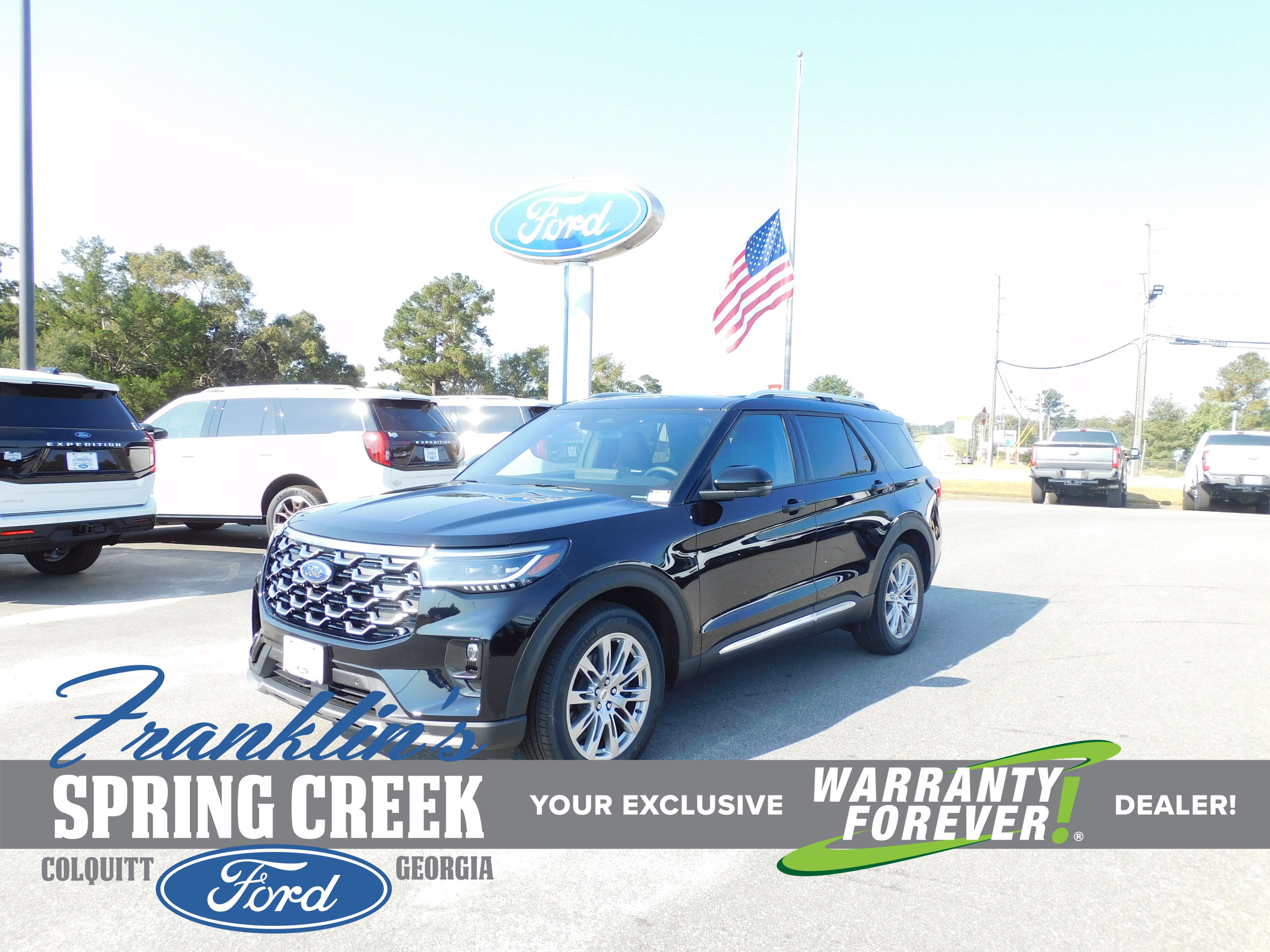 New 2025 Ford Explorer Platinum