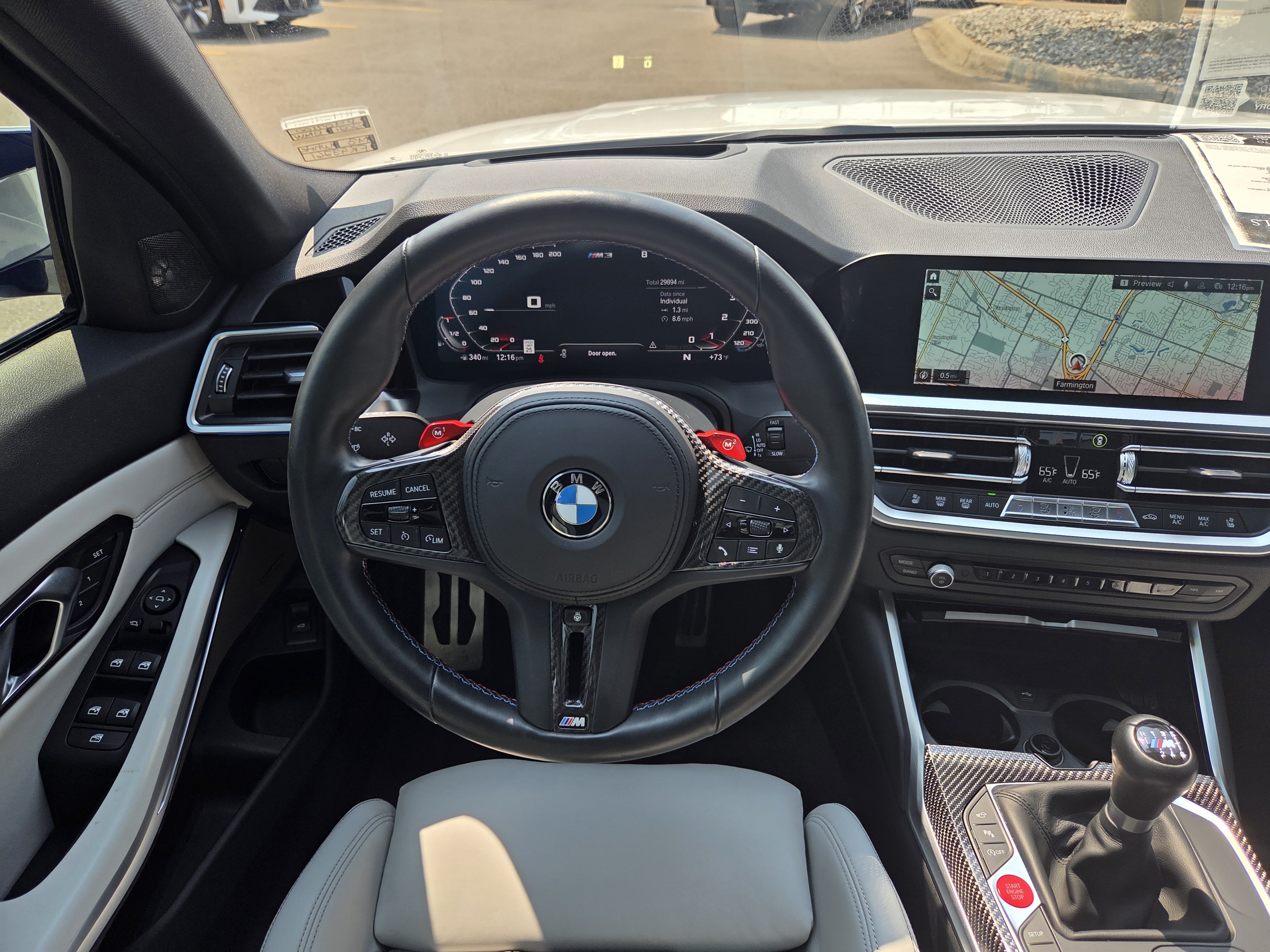 Used 2021 BMW M3 w/ Executive Package RWD image 30