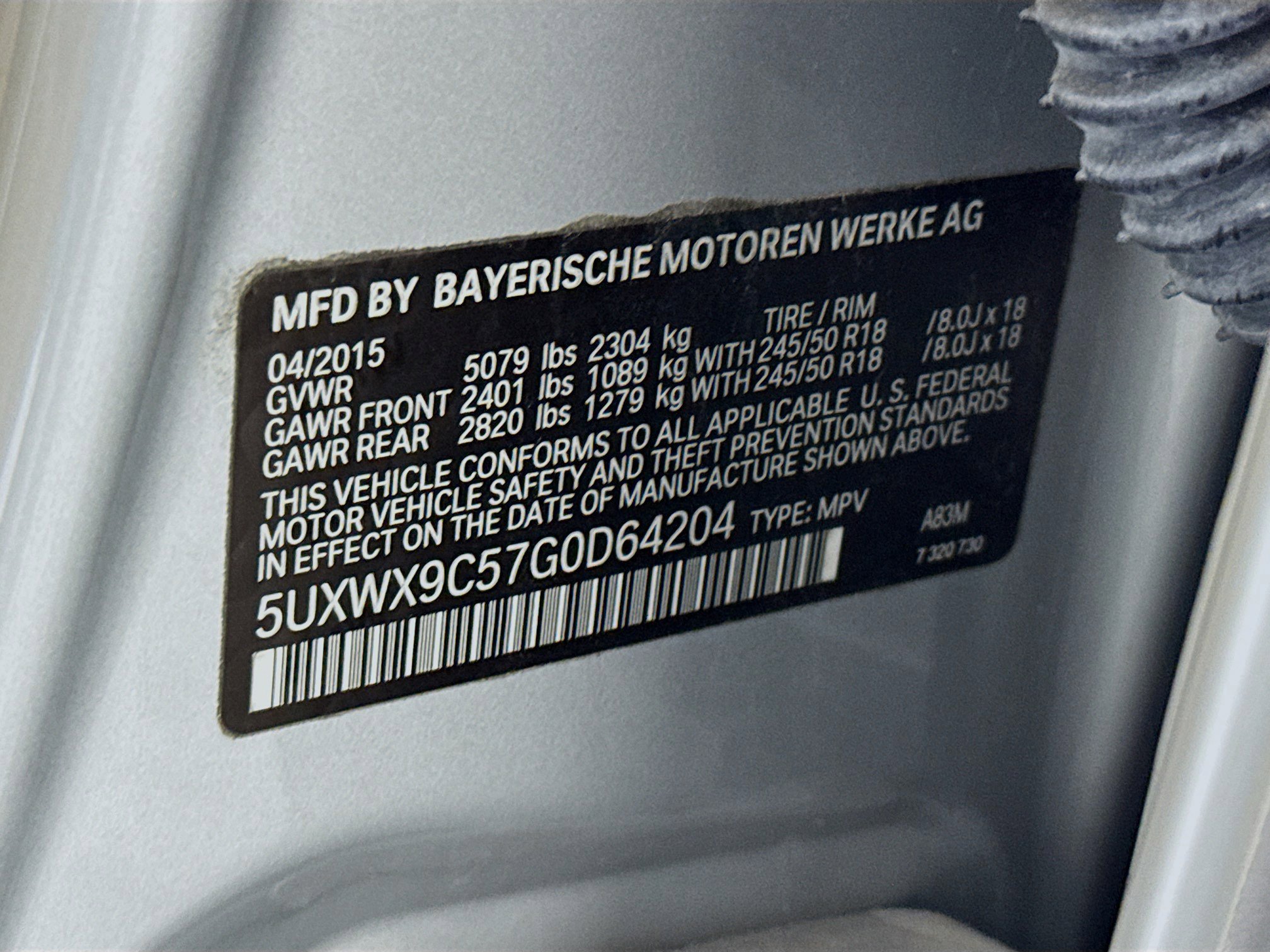 Used 2016 BMW X3 xDrive28i image 39