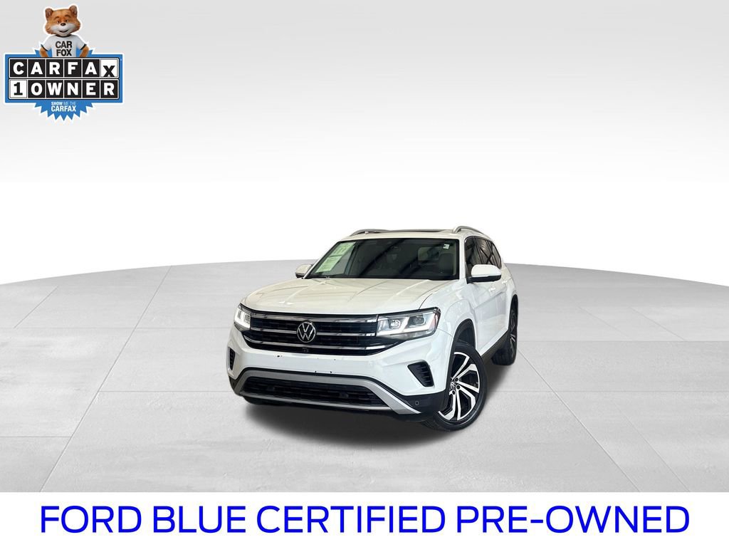Used 2021 Volkswagen Atlas SEL Premium AWD/4WD image 1
