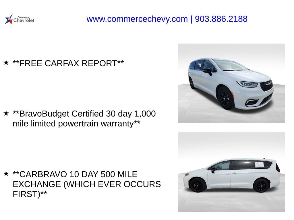 Used 2024 Chrysler Pacifica Touring-L FWD image 5