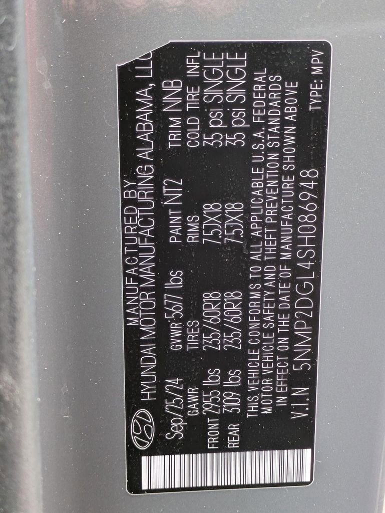 Used 2025 Hyundai Santa Fe SEL AWD/4WD image 32