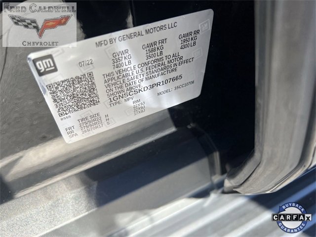 Certified 2023 Chevrolet Tahoe Premier image 34