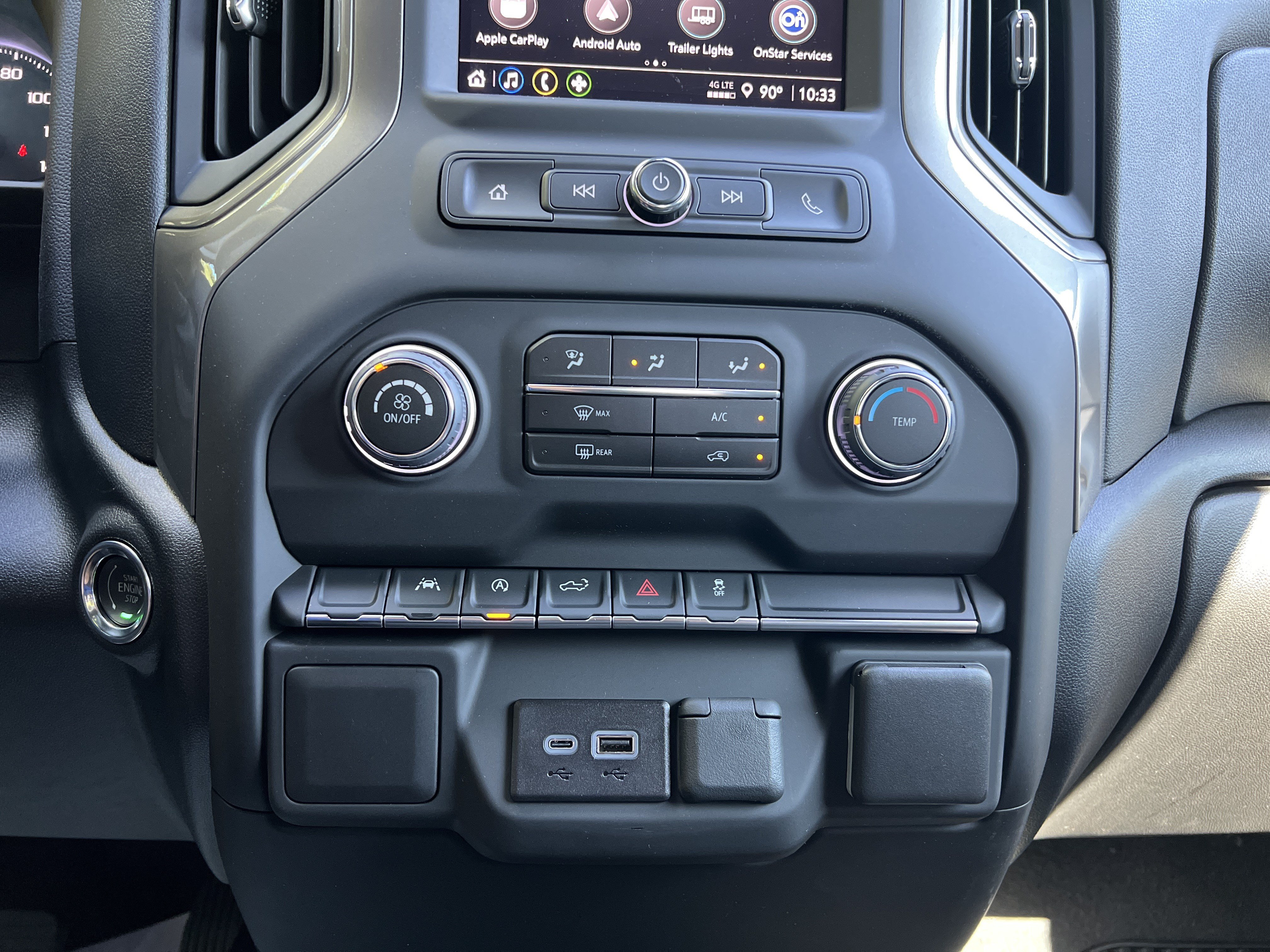 New 2026 Chevrolet Silverado 1500 Custom w/ Turbomax Blackout Package AWD/4WD image 28