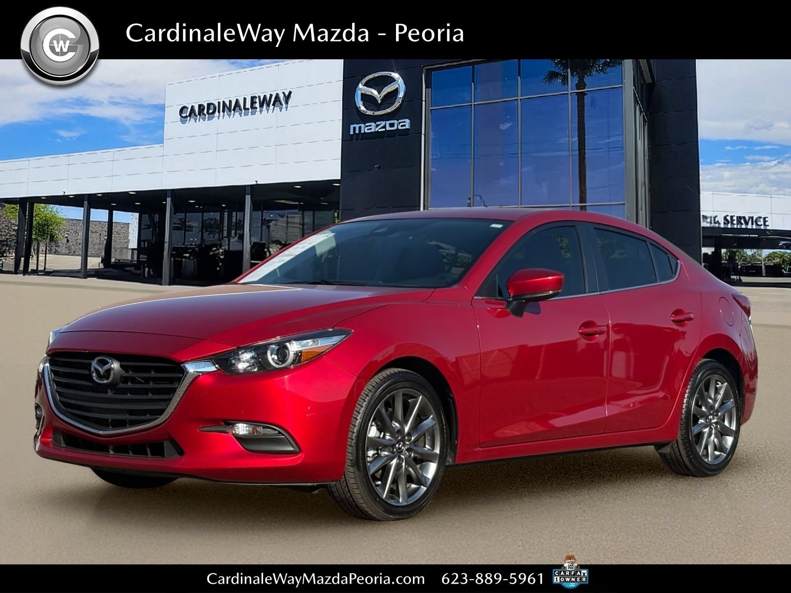 Used 2018 MAZDA MAZDA3 Touring FWD image 1