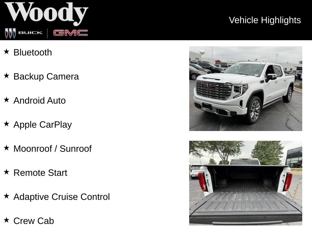 Certified 2023 GMC Sierra 1500 Denali w/ Denali Reserve Package AWD/4WD image 3