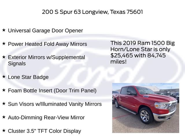 Used 2019 RAM 1500 Big Horn image 28