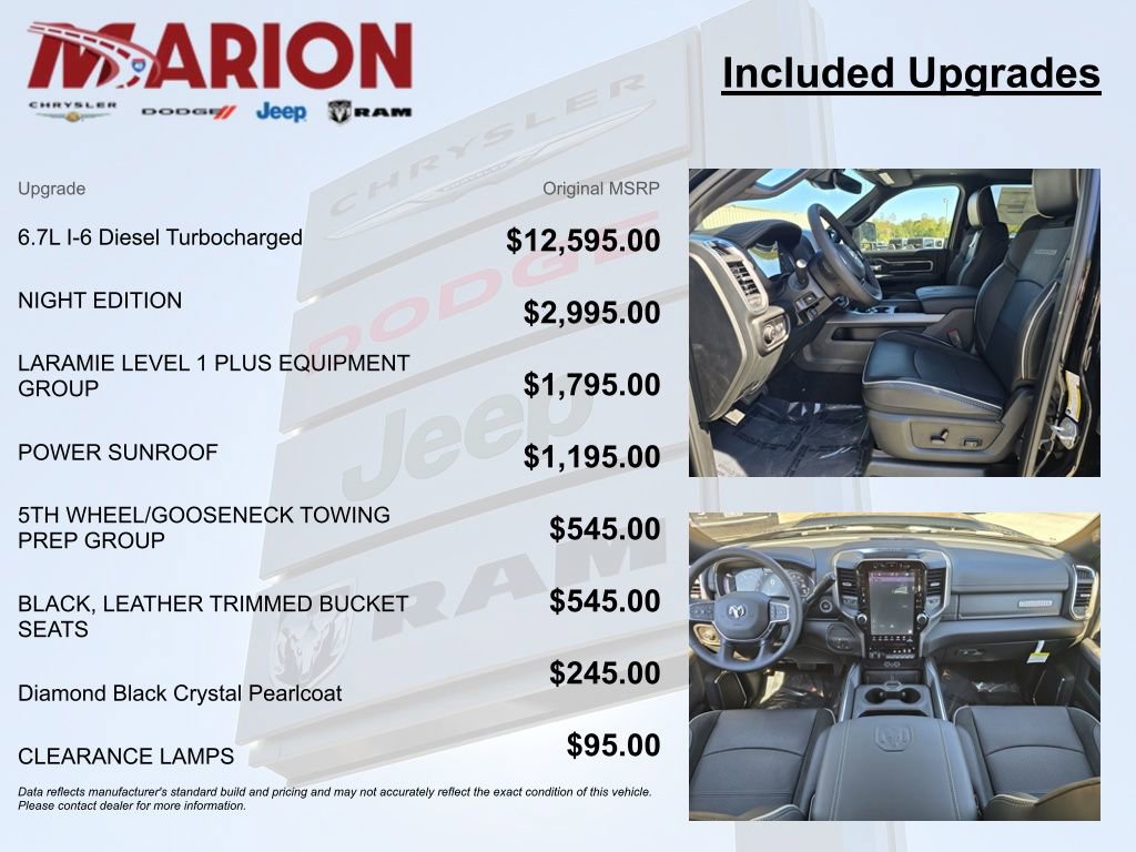 New 2026 RAM 2500 Laramie w/ Night Edition AWD/4WD image 9