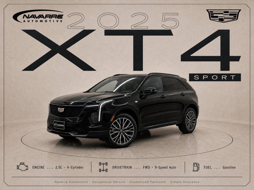 Used 2025 Cadillac XT4 Sport w/ Technology Package