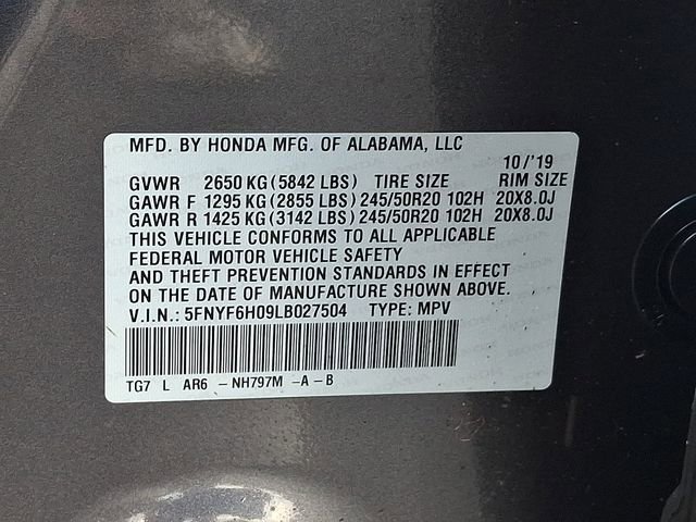 Used 2020 Honda Pilot Elite image 28