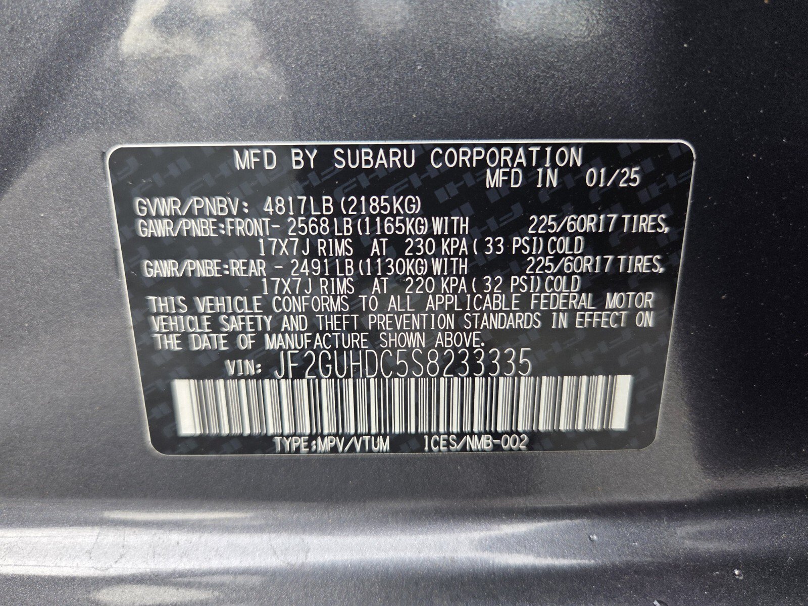Used 2025 Subaru Crosstrek 2.5i Premium AWD/4WD image 19